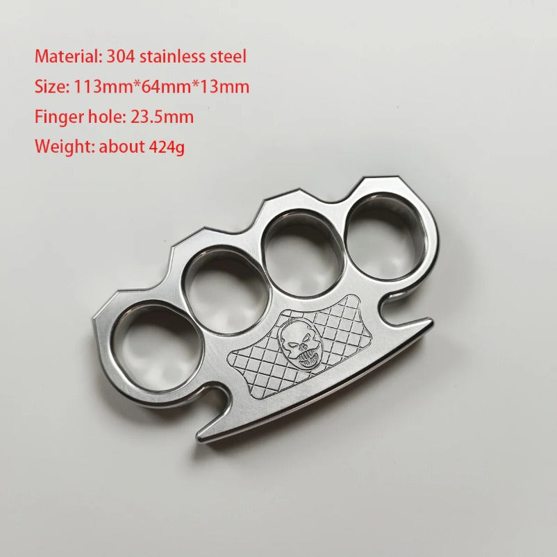 Solid Steel Defender Knuckle Duster for Self-Protection