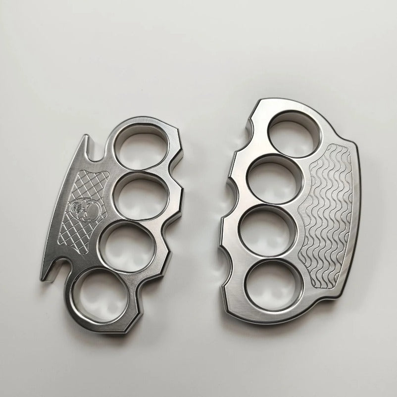 Solid Steel Defender Knuckle Duster for Self-Protection