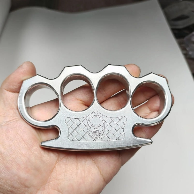 Solid Steel Defender Knuckle Duster for Self-Protection