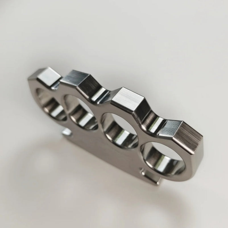 Solid Steel Defender Knuckle Duster for Self-Protection