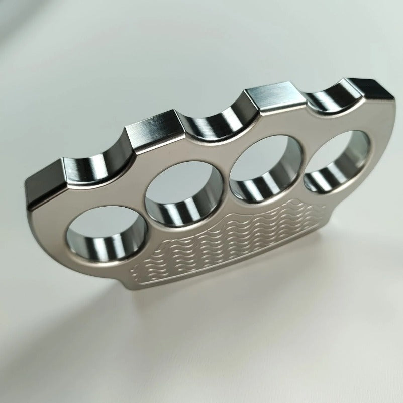 Solid Steel Defender Knuckle Duster for Self-Protection