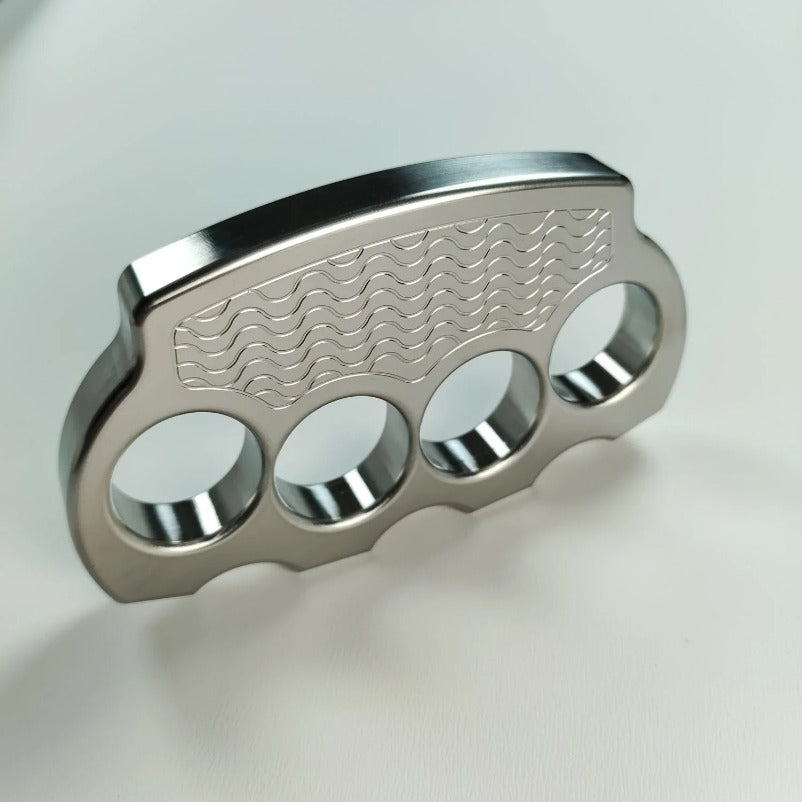 Solid Steel Defender Knuckle Duster for Self-Protection