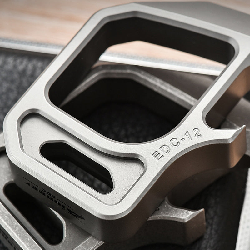 Titanium Guard Knuckle Duster Equipped with Bottle Opener Function