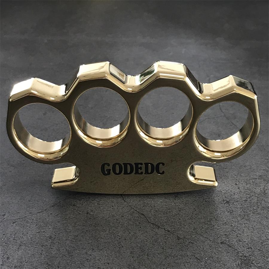 Mirror Sheen GODEDC Brass Knuckle Duster