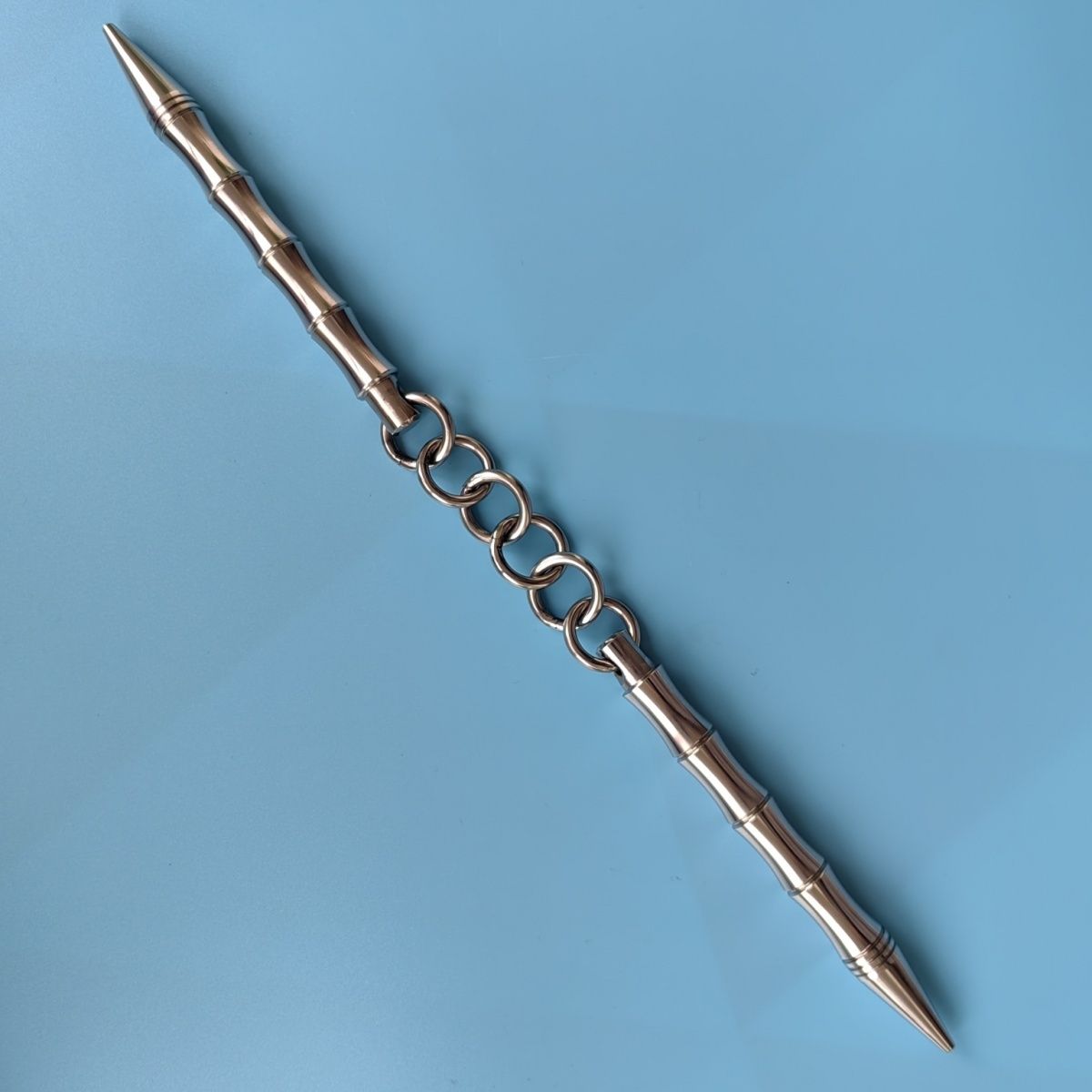 Hardened Steel Nunchaku On-the-Go Self-defense