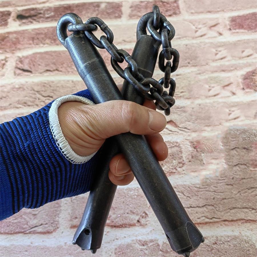Premium Tungsten Steel Nunchucks with Heavy Handles for Window Breaking