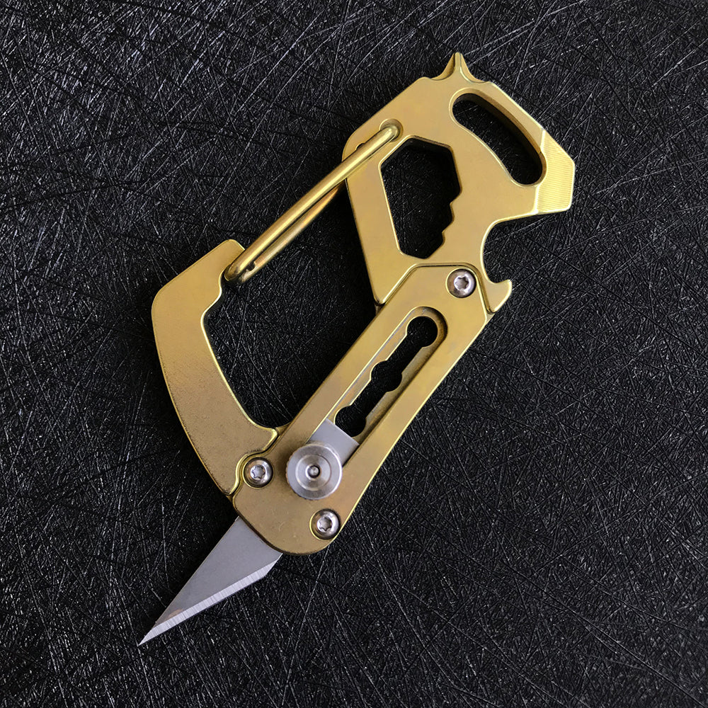 Titanium Key Multi-Tool Fob Knife