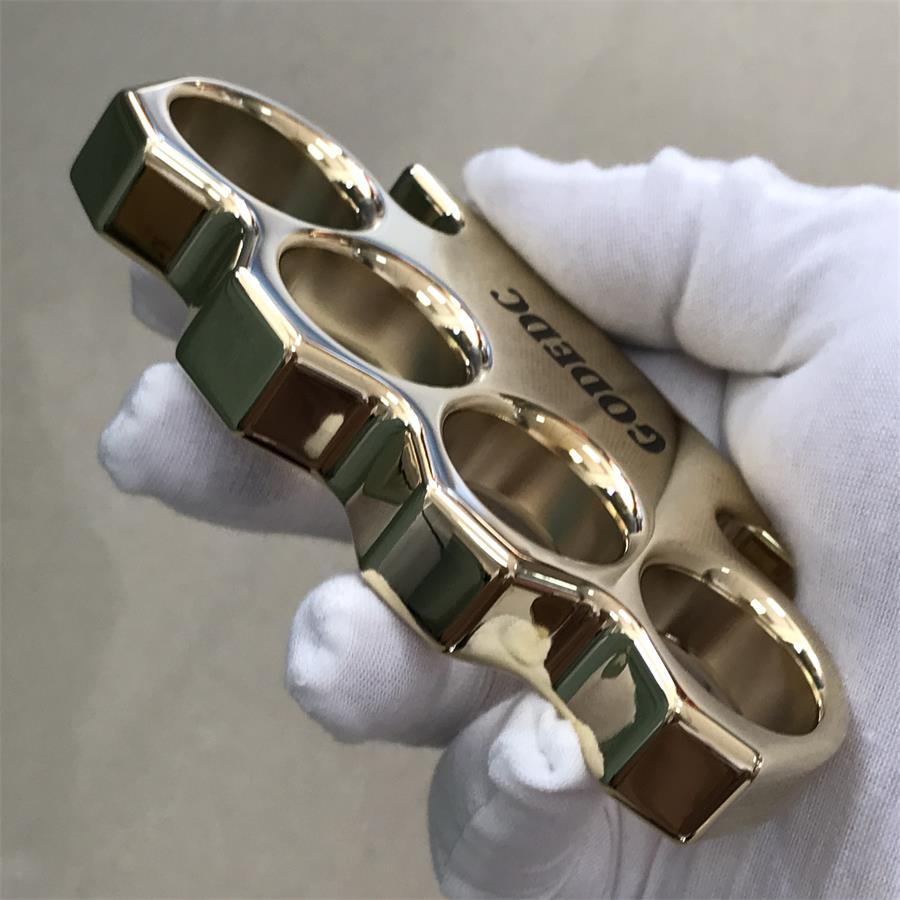 Mirror Sheen GODEDC Brass Knuckle Duster