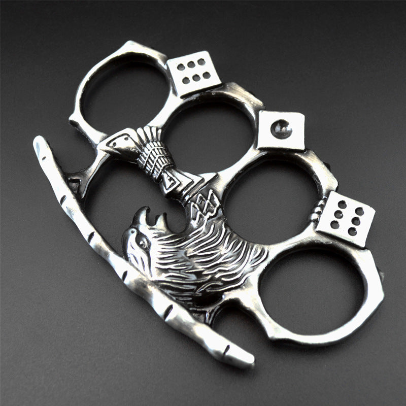 Eagle Guard Metal Knuckle Duster for Breaking Glass in Emergencies