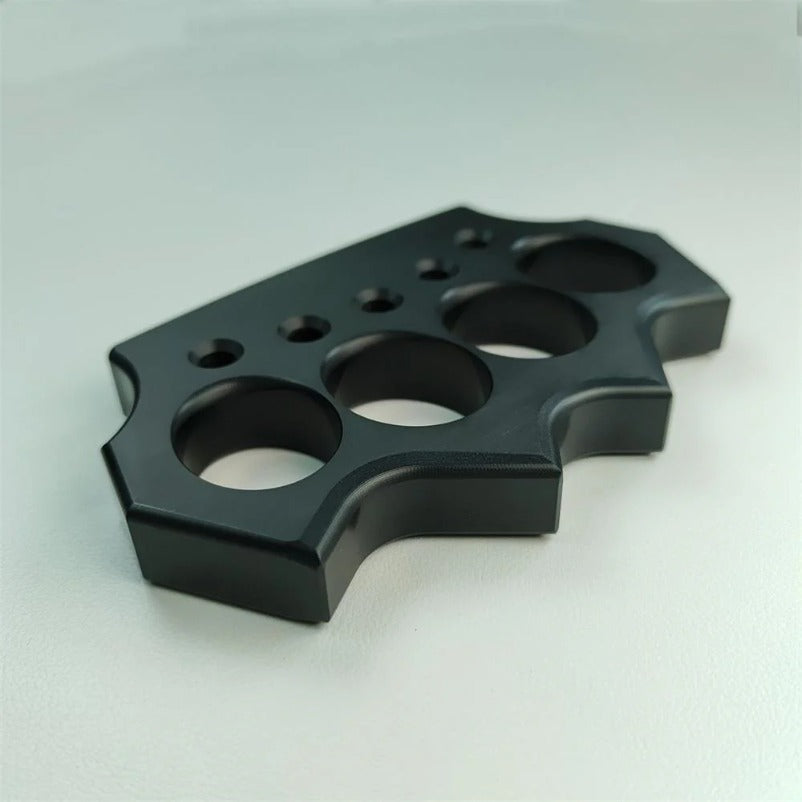 Transparent Self-Defense Knuckle Duster for Enhanced Protection