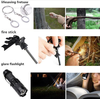 EDC Field Knife Kit Outdoor Survival Utility